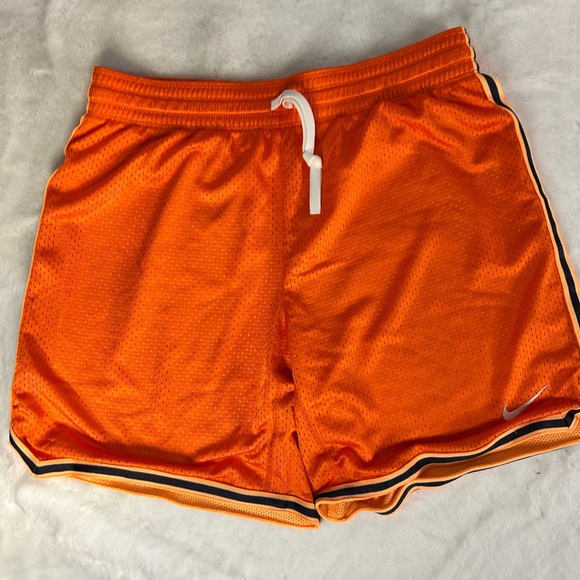 Nike Other - Nike Orange mens  Mesh Athletic Shorts Swoosh Logo Lightweight Training Gym s